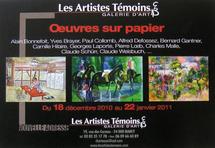 "Oeuvres sur papier" "Oeuvres sur papier"